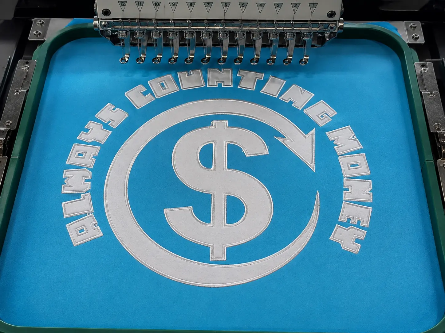 Applique Embroidery Sample
